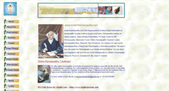 Desktop Screenshot of modernhomoeopathy.com